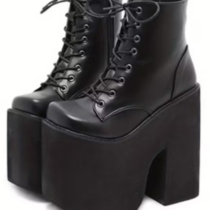 Bota plataforma super alta (cota)