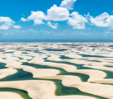 Passeio de viagem (no Petar ou Lenções Maranhences)